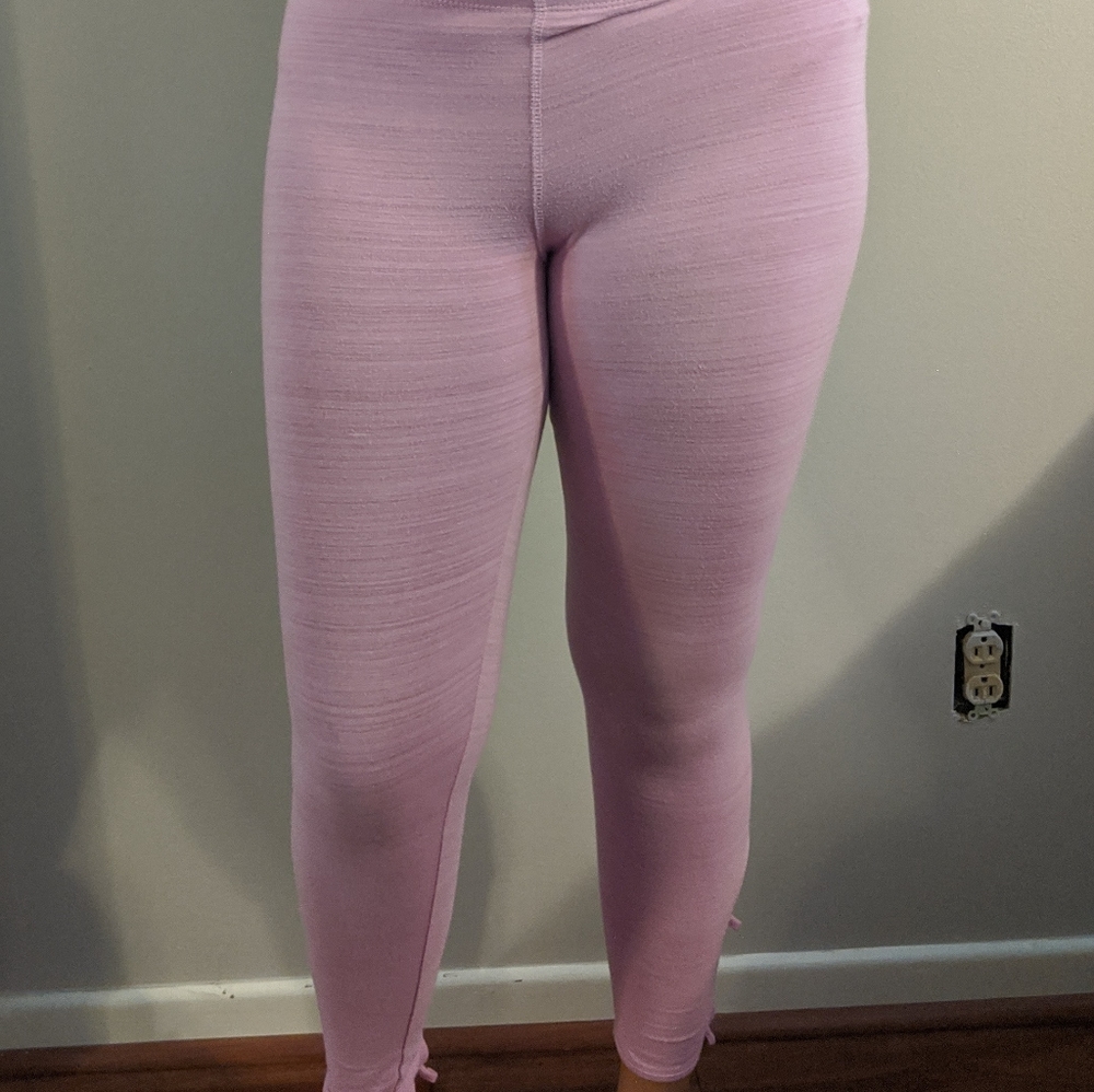pink leggings